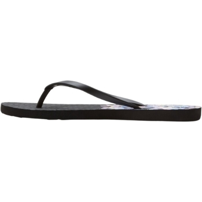 2024 Roxy Womens viva Stamp II Flip Flops ARJL100683 - Black / Boysenberry